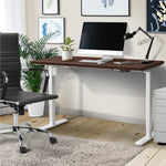 Electric Standing Desk Single Motor Height Adjustable Sit Stand Table