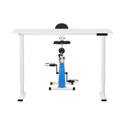 Folding Desk Bike White 120x60x73cm