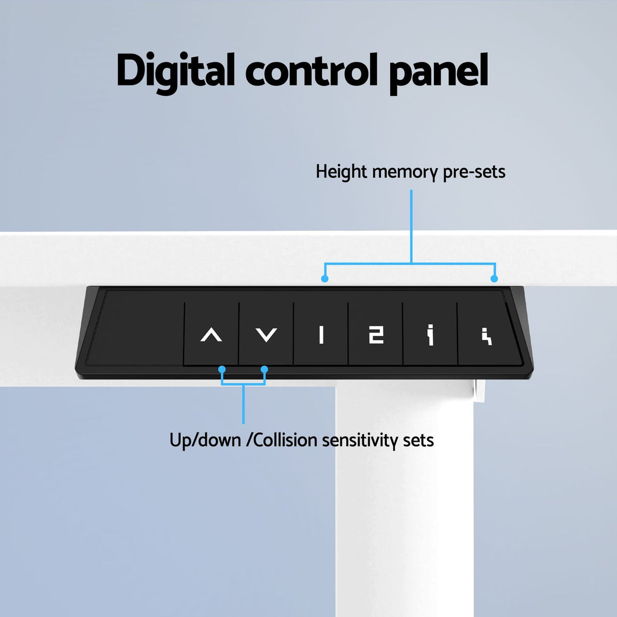 Standing Desk Ergonomic Combo 1400x600x16cm