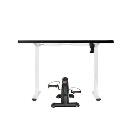140cm Electric Standing Desk with Mini Pedal Exercise Bike Home Office