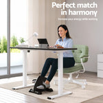 140cm Electric Standing Desk with Mini Pedal Exercise Bike Home Office