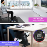 140cm Electric Standing Desk with Mini Pedal Exercise Bike Home Office