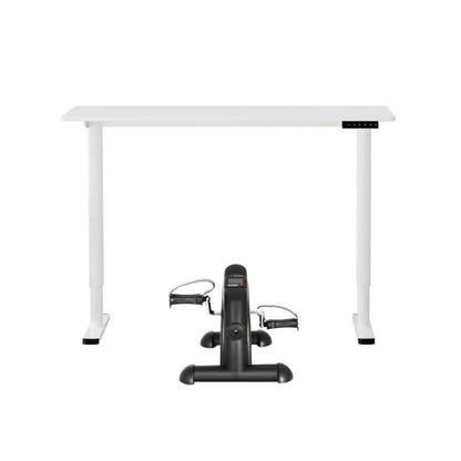 Electric Standing Desk With Exercise Bike 120x60x73cm
