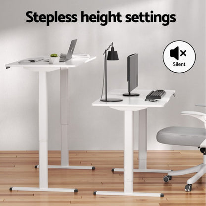 Electric Standing Desk With Exercise Bike 120x60x73cm