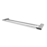 Double Towel Rail 70cm Wall Mounted Rack Bar Holder in Chrome Finish
