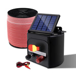 5km Solar Electric Fence Energiser Charger