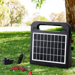 5km Electric Fence Energiser Solar Energizer Charger Farm Animal 0.15J