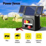 8Km Electric Fence Energiser Pet Solar Energizer 0.3J