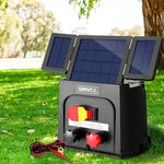 8Km Electric Fence Energiser Pet Solar Energizer 0.3J