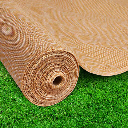 90% Shade Cloth 1.83X10M Shadecloth Sail Heavy Duty Beige