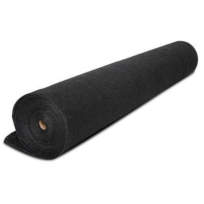 90% Shade Cloth 1.83X10M Shadecloth Sail Heavy Duty Black