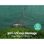 30% Shade Cloth 3.66X30M Shadecloth Wide Heavy Duty Green