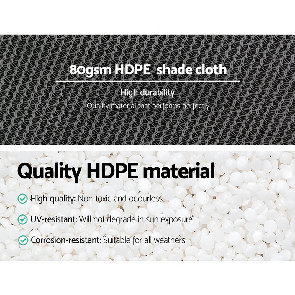 30% Shade Cloth 3.66X30M Shadecloth Wide Heavy Duty White