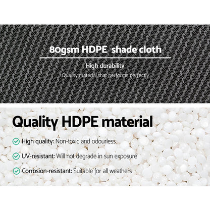 30% Shade Cloth 3.66X30M Shadecloth Wide Heavy Duty White