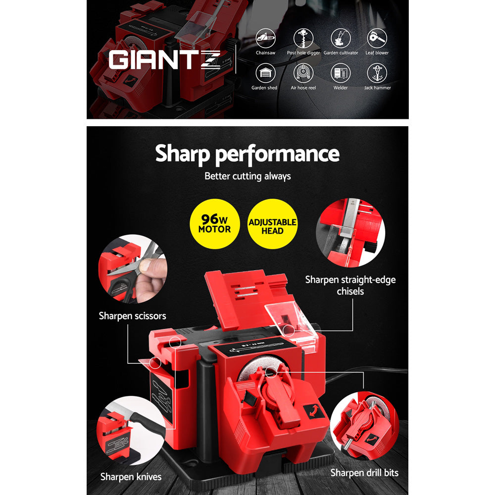 Tool Sharpener 96W Electric Drill Bit Knife Scissor Chisel Planer Grinder