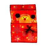 Animated Santa Gift Box LED Christmas Tree Decoration Xmas Ornament