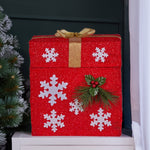 Animated Santa Gift Box LED Christmas Tree Decoration Xmas Ornament