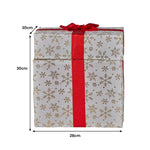 Animated Snowman in a Gift Box LED Christmas Tree Decoration Ornament Lights Xmas