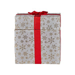 Animated Snowman in a Gift Box LED Christmas Tree Decoration Ornament Lights Xmas