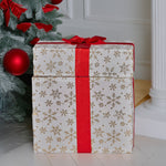 Animated Snowman in a Gift Box LED Christmas Tree Decoration Ornament Lights Xmas