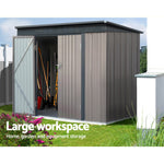 Garden Shed Outdoor Storage 2.31x1.31M Tool Workshop Shelter