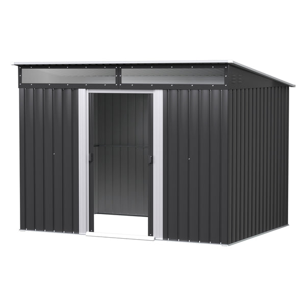  Garden Shed Outdoor Storage 2.60x1.95M Tool Sheds Workshop House Shelter