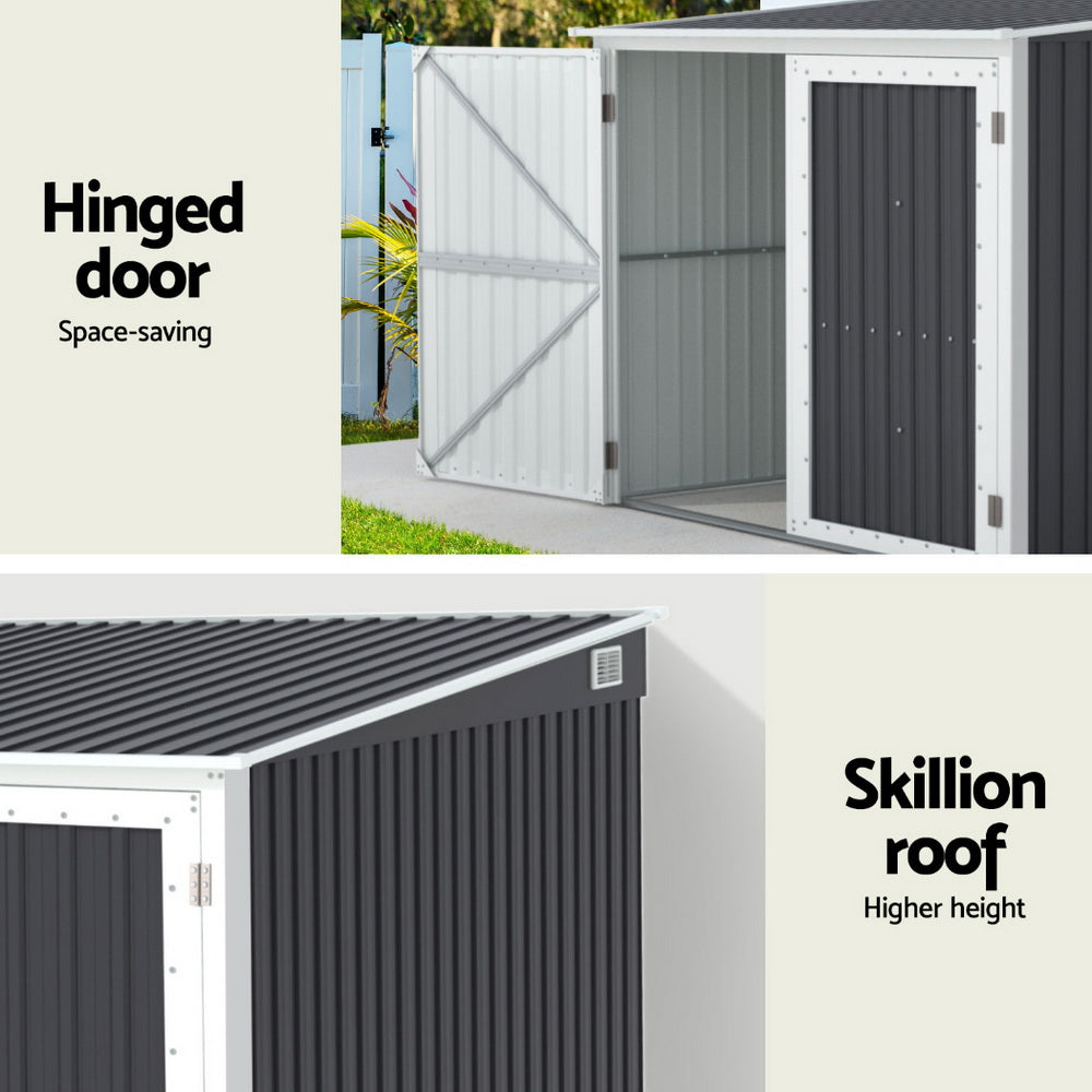 Garden Shed Sheds Outdoor Storage 2.38X1.99M Tool Workshop House Shelter