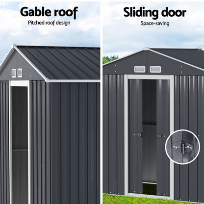 Garden Shed 3.22X1.96M Outdoor Storage Tool Workshop House Shelter