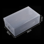 40X Shoe Box Storage Clear Case Foldable Stackable