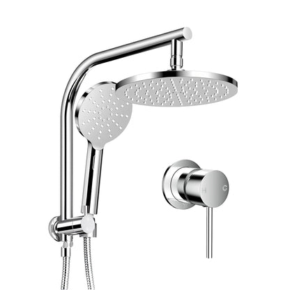 9 Inch Rain Shower Head Set Handheld Chrome | Home & Living