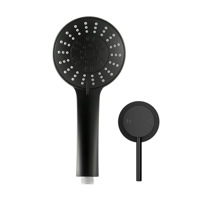 Handheld Shower Head 4.5" Round 5 Spray | Home & Living - 4