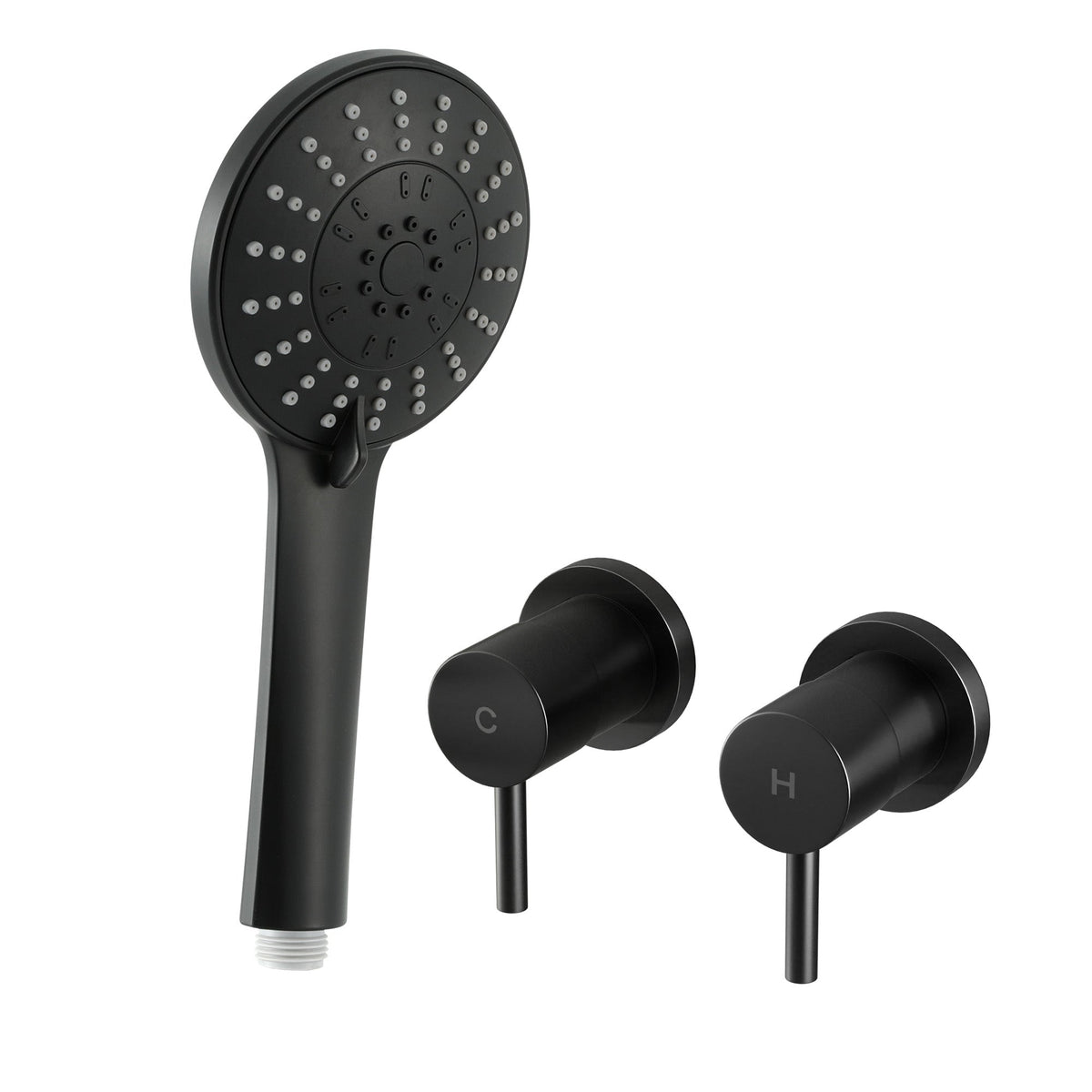 Handheld Shower Head 4.5" 5 Spray Modes | Home & Living - 2
