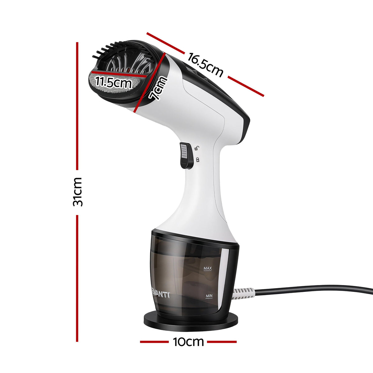Handheld Clothes Steamer 1500W 30s Heat-Up | HomeAndLiving