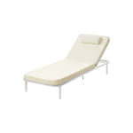 Sun Lounge Outdoor Patio Furniture Setting Beige&Grey