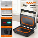 3 in 1 Sandwich Maker Steak Press Grill 1000W