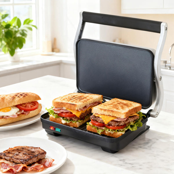  3 in 1 Sandwich Maker Steak Press Grill 1000W