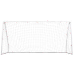 12FT Soccer Goal Net Portable UPVC Frame PE Mesh for Backyard Training