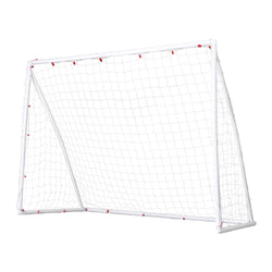 8FT Soccer Goal Net Portable UPVC Frame PE Mesh for Backyard Training