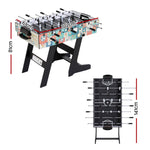 4-in-1 Soccer Table Foldable Game Foosball Table Tennis Pool Hockey