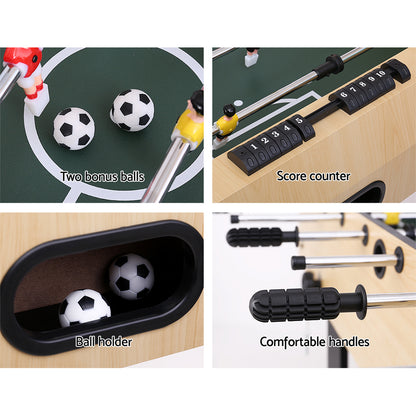 Foldable 4Ft Soccer Table Foosball Football Game