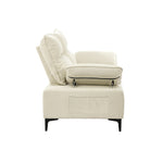 2 Seater Love Seat Couch Sofa Lounge Side Pocket Armrest