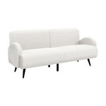 Sherpa Sofa Luxury 3 Seater Fleece White