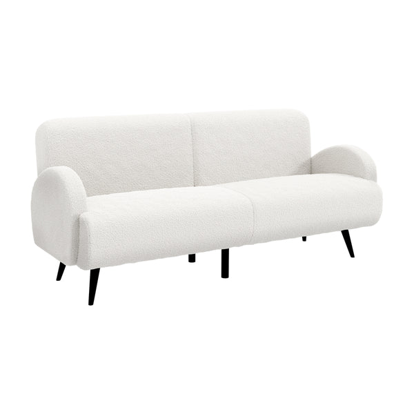  Sherpa Sofa Luxury 3 Seater Fleece White