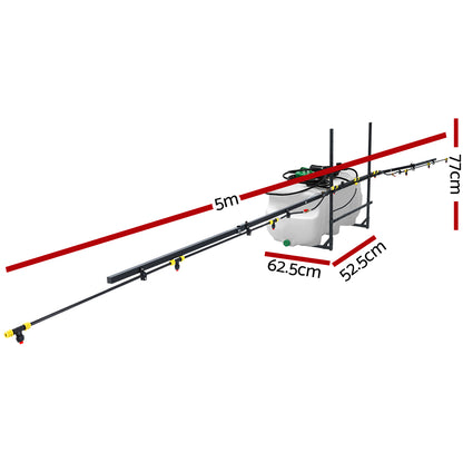 Weed Sprayer 100L 5M Boom Garden Spray