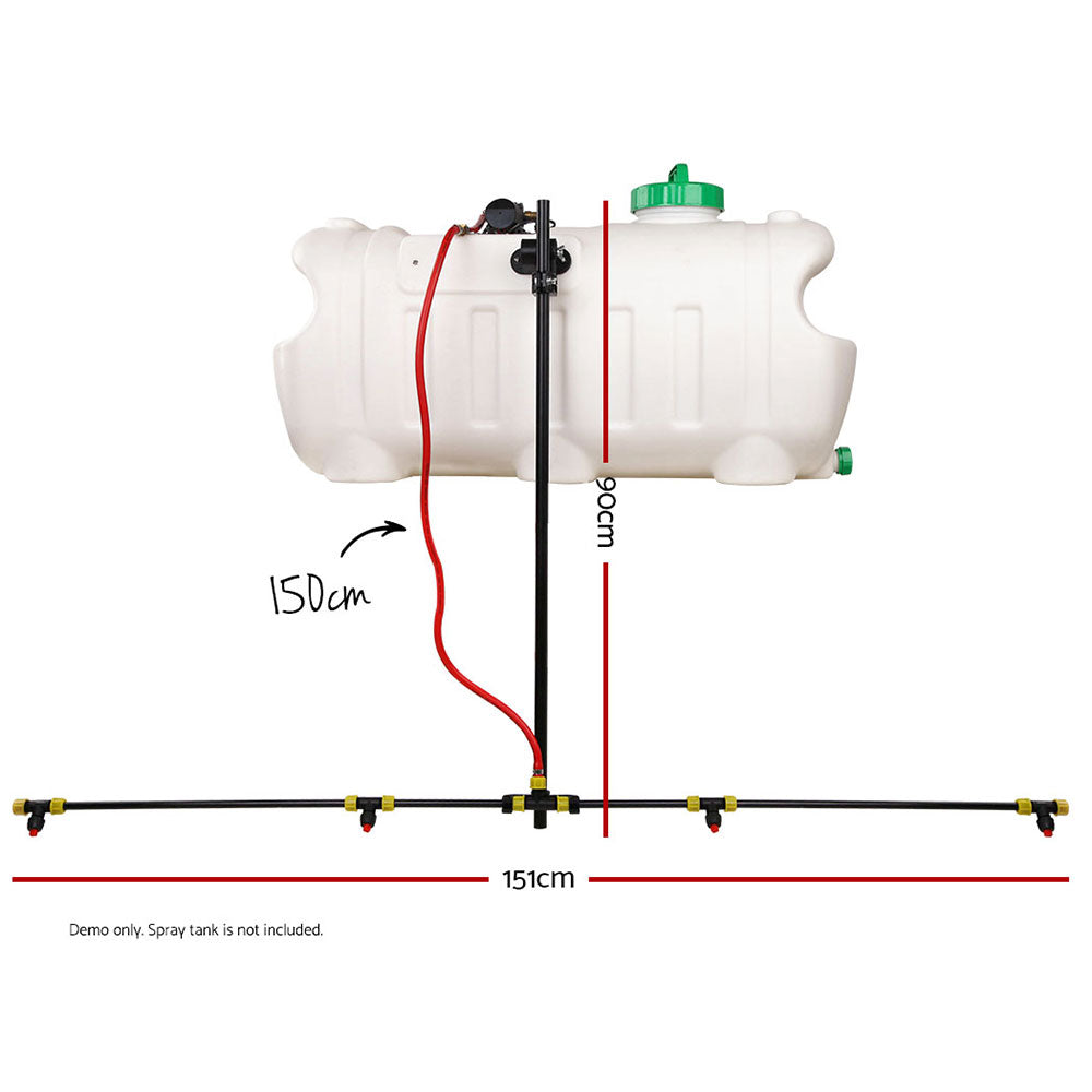 Weed Sprayer 1.5M Boom 70/ 100L Garden Spray