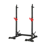 Squat Rack, Adjustable Barbell Rack, Weight Bench, and Barbell Bar Stand