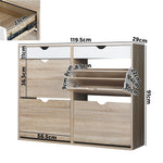 Organize Your Shoe Collection with our Spacious Shoe Storage Cupboard