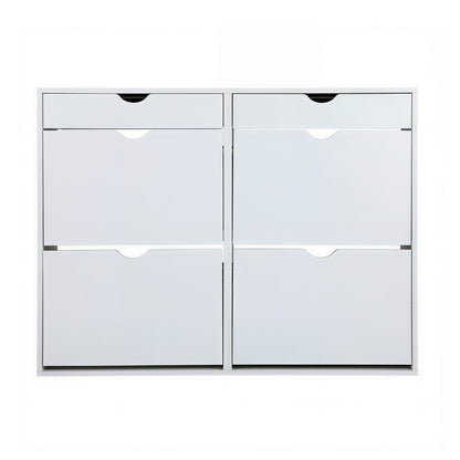 36 Pair Shoe Storage Cabinet White | HomeAndLiving - 2