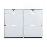 36 Pair Shoe Storage Cabinet White | HomeAndLiving