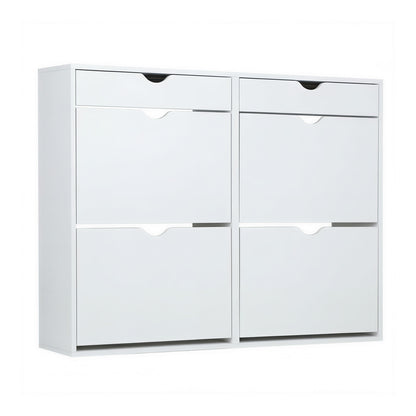 36 Pair Shoe Storage Cabinet White | HomeAndLiving - 10